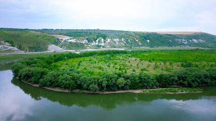 Fototapeta na wymiar View of the nature of Moldova