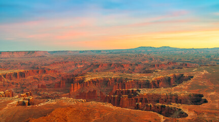  Grand View Point Overlook.Canyonlands National Park.Utah.USA
