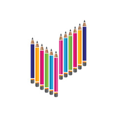 Pencil Logo Template vector symbol