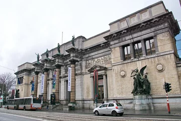 Foto op Plexiglas The Royal Museum of Fine Arts in the historical center of Brussels © otmman