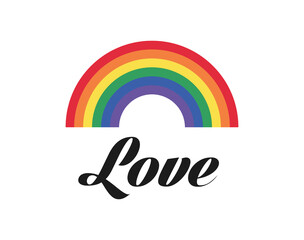 Pride vector pattern. Parade colour vector pattern.  Parade flag.  Lgbt rainbow logo. 