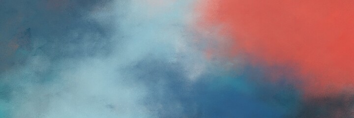 awesome abstract painting background graphic with light slate gray, slate gray and indian red colors and space for text or image. can be used as horizontal background graphic