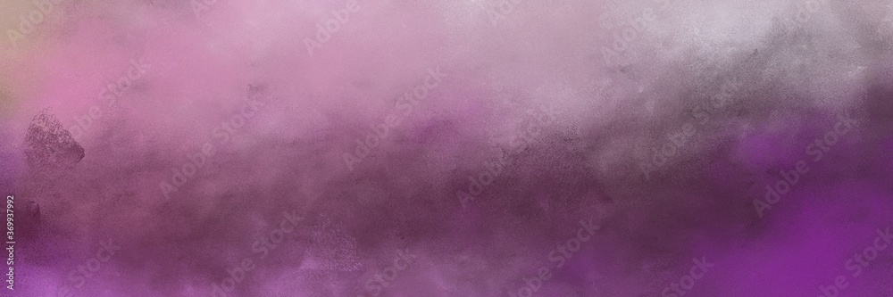 Poster awesome abstract painting background texture with old lavender, old mauve and silver colors and spac