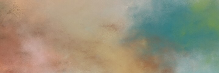 beautiful abstract painting background texture with rosy brown, blue chill and gray gray colors and space for text or image. can be used as postcard or poster