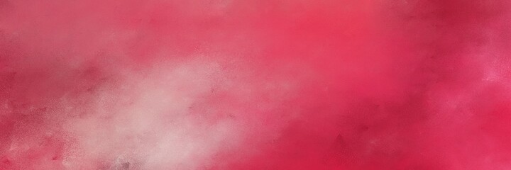 decorative abstract painting background texture with moderate red, tan and pale violet red colors and space for text or image. can be used as horizontal header or banner orientation