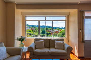Living Room with Views in Fene Galicia