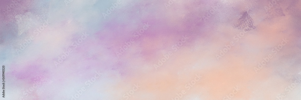 Poster beautiful abstract painting background graphic with silver, rosy brown and baby pink colors and spac