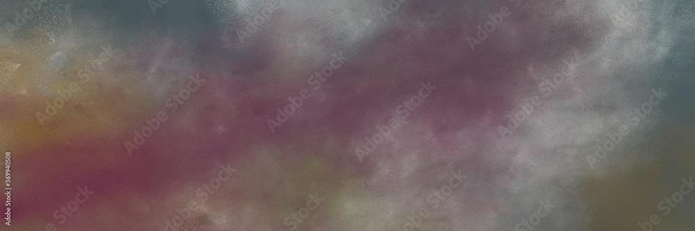 Poster amazing abstract painting background texture with dim gray, dark gray and dark slate gray colors and space for text or image. can be used as horizontal background texture