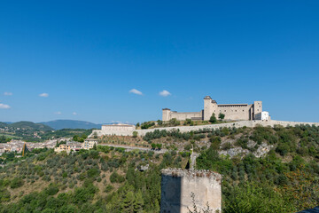 Fototapeta na wymiar landscape of the poese di spoleto