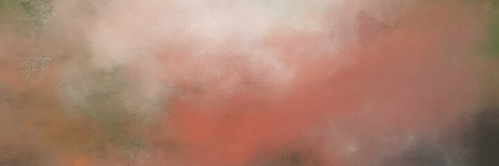 Fototapeta premium beautiful abstract painting background texture with pastel brown, pastel gray and old mauve colors and space for text or image. can be used as horizontal background graphic