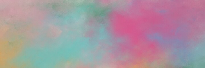 decorative dark gray, mulberry  and cadet blue colored vintage abstract painted background with space for text or image. can be used as horizontal background texture