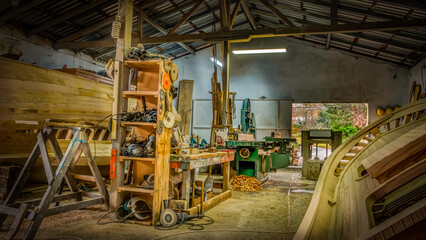 old factory interior