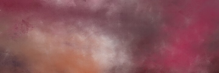 awesome pastel brown, pastel purple and rosy brown colored vintage abstract painted background with space for text or image. can be used as postcard or poster