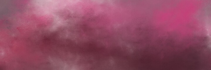 decorative pastel brown and dark moderate pink color background with space for text or image. vintage texture, distressed old textured painted design. can be used as horizontal background texture