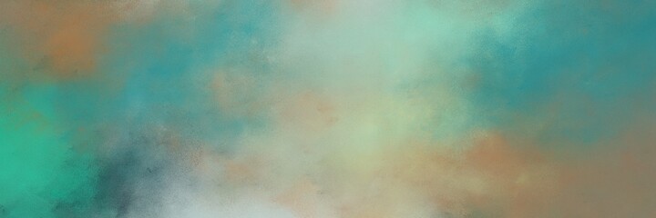 decorative abstract painting background graphic with light slate gray and gray gray colors and space for text or image. can be used as horizontal background texture