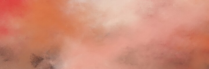 stunning abstract painting background graphic with dark salmon, baby pink and sienna colors and space for text or image. can be used as postcard or poster