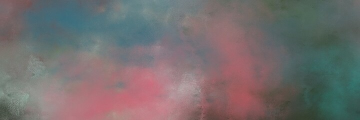 stunning vintage abstract painted background with dim gray, rosy brown and antique fuchsia colors and space for text or image. can be used as horizontal background graphic