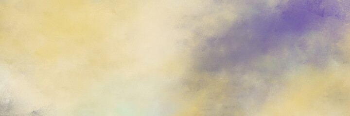 decorative pastel gray and pale golden rod colored vintage abstract painted background with space for text or image. can be used as horizontal background graphic