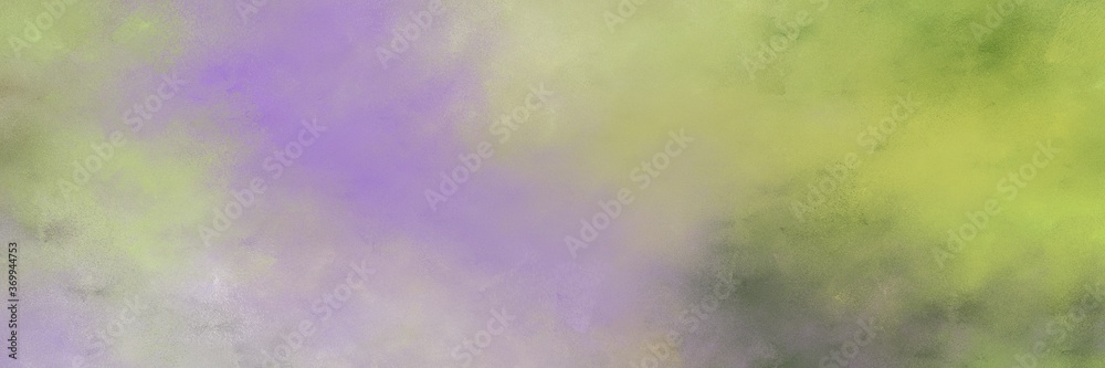 Poster amazing abstract painting background texture with dark gray, olive drab and light pastel purple colo