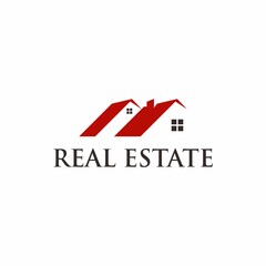 Real Estate logo buildings and architecture