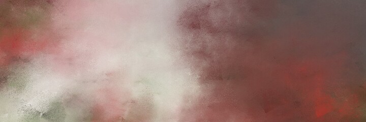 Fototapeta premium beautiful pastel brown, old mauve and pastel gray colored vintage abstract painted background with space for text or image. can be used as horizontal header or banner orientation