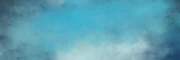 amazing cadet blue, pastel blue and dark slate gray colored vintage abstract painted background with space for text or image. can be used as header or banner