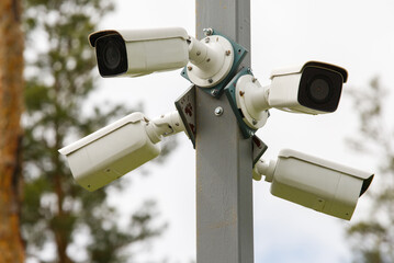 
metal surveillance camera