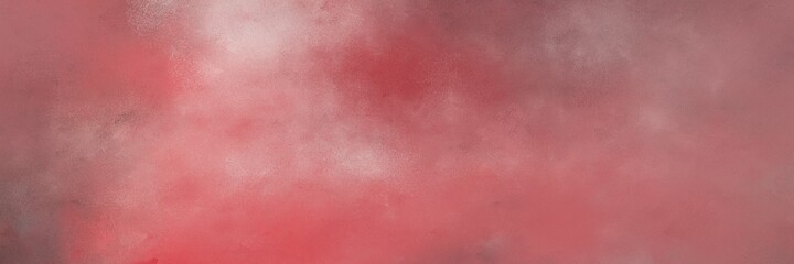 beautiful vintage abstract painted background with indian red, baby pink and light coral colors and space for text or image. can be used as header or banner