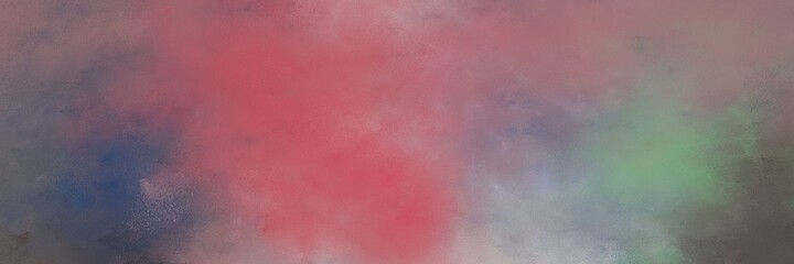 stunning antique fuchsia, dark slate gray and dark gray colored vintage abstract painted background with space for text or image. can be used as horizontal background texture