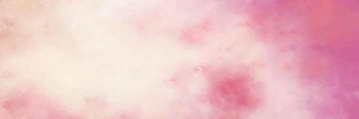 amazing abstract painting background texture with pastel pink, pale violet red and antique white colors and space for text or image. can be used as horizontal background texture