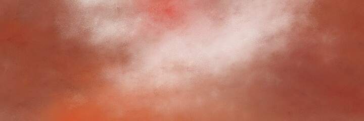 Fototapeta premium amazing sienna, baby pink and rosy brown colored vintage abstract painted background with space for text or image. can be used as horizontal background graphic