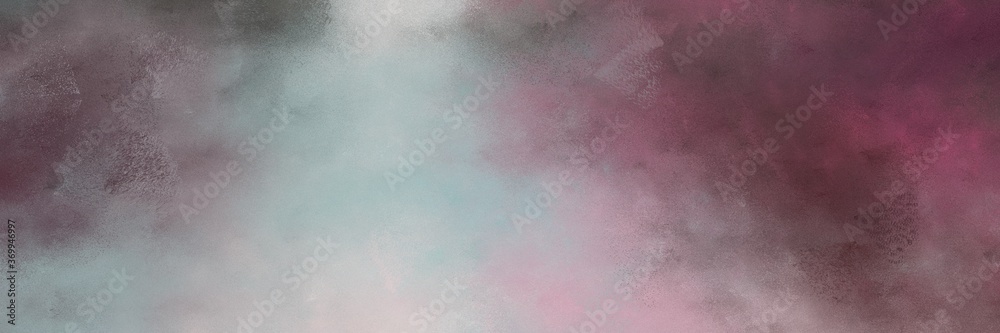Poster beautiful abstract painting background texture with dim gray, silver and dark gray colors and space for text or image. can be used as horizontal header or banner orientation