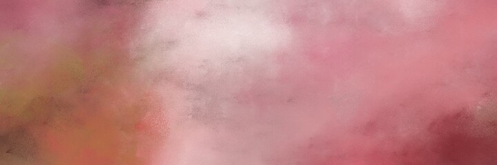 beautiful rosy brown, sienna and baby pink colored vintage abstract painted background with space for text or image. can be used as horizontal background texture