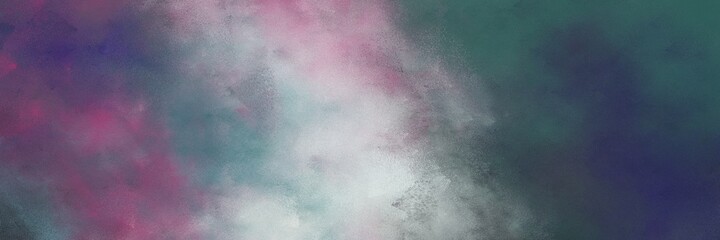 amazing abstract painting background graphic with dark slate gray, silver and gray gray colors and space for text or image. can be used as header or banner