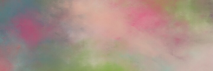 decorative rosy brown, tan and dim gray colored vintage abstract painted background with space for text or image. can be used as header or banner