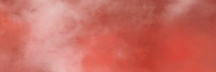 beautiful moderate red, tan and dark salmon colored vintage abstract painted background with space for text or image. can be used as horizontal background graphic