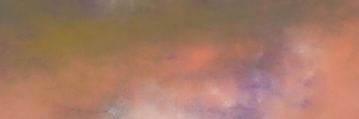 decorative abstract painting background graphic with pastel brown and dark salmon colors and space for text or image. can be used as postcard or poster