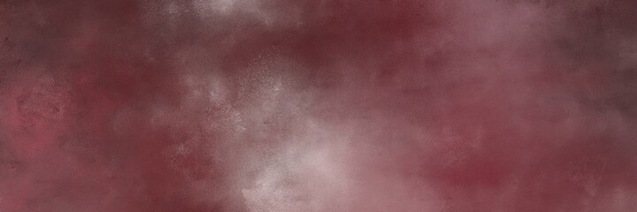 stunning abstract painting background graphic with old mauve, rosy brown and antique fuchsia colors and space for text or image. can be used as header or banner