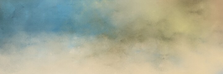 stunning vintage texture, distressed old textured painted design with tan and blue chill colors. background with space for text or image. can be used as horizontal header or banner orientation