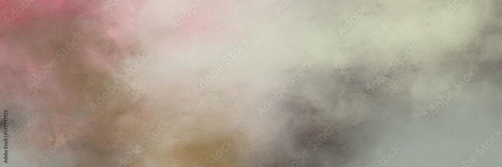 Aufkleber amazing abstract painting background graphic with rosy brown, pastel gray and old mauve colors and s