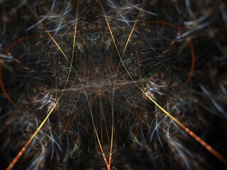 Imaginatory fractal background Image