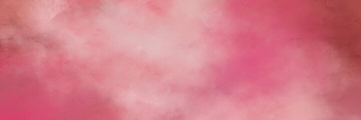 decorative abstract painting background texture with pale violet red, baby pink and pastel magenta colors and space for text or image. can be used as horizontal background graphic