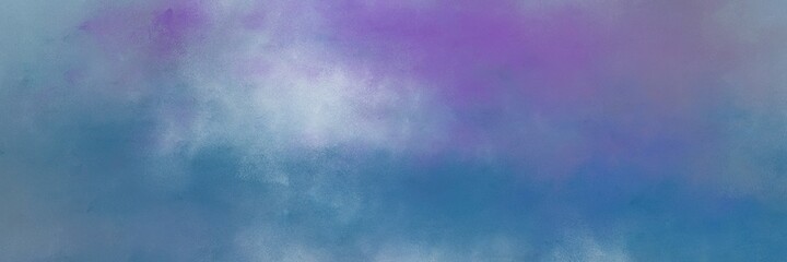 stunning slate gray, light steel blue and light slate gray colored vintage abstract painted background with space for text or image. can be used as header or banner