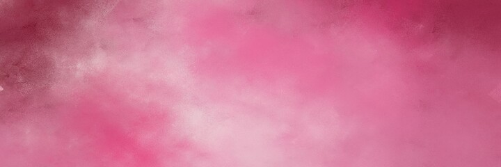 awesome vintage abstract painted background with pale violet red, baby pink and dark moderate pink colors and space for text or image. can be used as postcard or poster