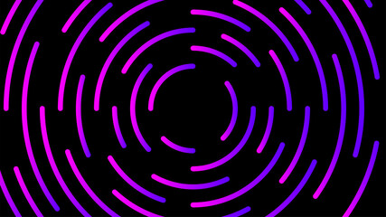 circle line purple colorful for modern background, light neon effect motion with line mixed color, glowing light circle graphic for wallpaper, art line swirl shine color for technology digital concept