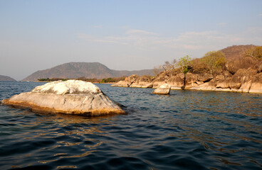Between a rock and a beautiful place on the fringe of Lake Malawi