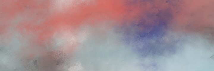 beautiful abstract painting background texture with rosy brown, pastel blue and dark slate blue colors and space for text or image. can be used as header or banner