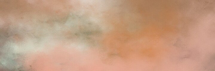 beautiful rosy brown, pastel gray and gray gray color background with space for text or image. vintage texture, distressed old textured painted design. can be used as header or banner
