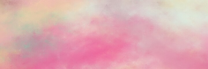 decorative pastel magenta, pale violet red and light gray colored vintage abstract painted background with space for text or image. can be used as postcard or poster