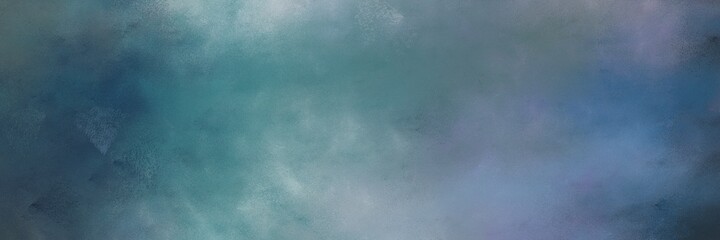 awesome vintage abstract painted background with slate gray, ash gray and dark slate gray colors and space for text or image. can be used as horizontal header or banner orientation